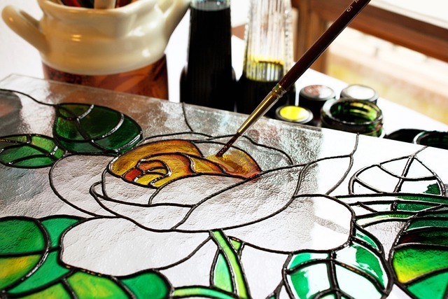 Mosaic lamp